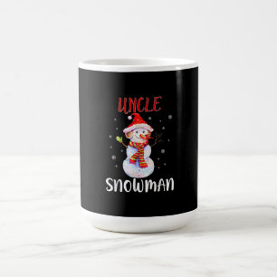 Caneca De Café Feliz Natal 2020 Tio Snowman Em Mask Pajama