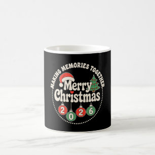 Caneca De Café Feliz Natal 2026 Criando Memórias Juntos Natal
