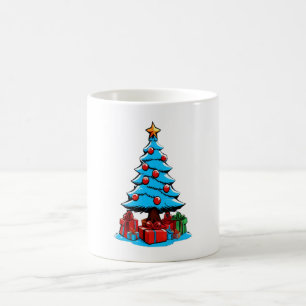 Caneca De Café Feliz Natal 3D