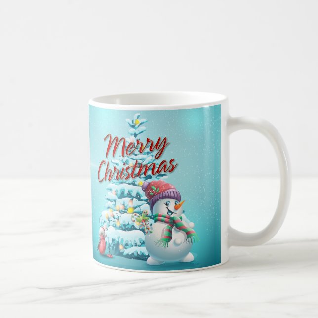 Caneca De Café Feliz Natal 99 (Direita)