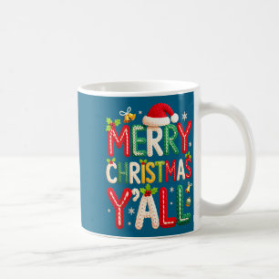 Caneca De Café Feliz Natal a Todos Crochê Santa Tricô Colcha