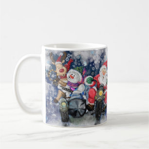 Caneca De Café Feliz Natal Amigos Café Mug