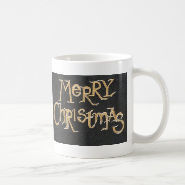 Caneca De Café Feliz Natal Café Mug (Direita)