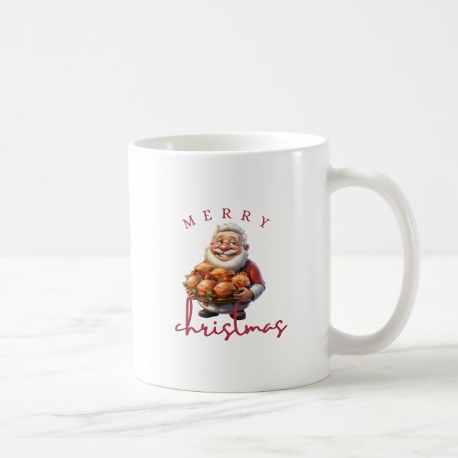 Caneca De Café Feliz Natal Café Mug (Direita)