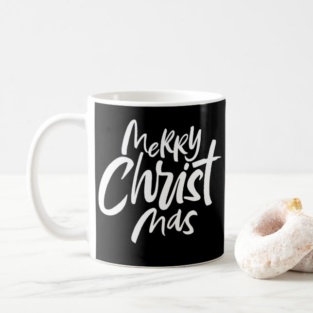 Caneca De Café Feliz NATAL Cristo Cristão Jesus Religioso (Com Donut)