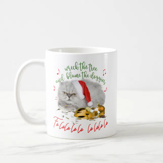 Caneca Feliz Natal Ho-Ho-Ho Repleto De Ha-Ha-Ha Presente - Minha Caneca