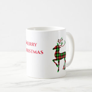 Caneca De Café Feliz Natal Deer Mug