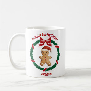 Caneca De Café Feliz Natal do Biscoito Oficial