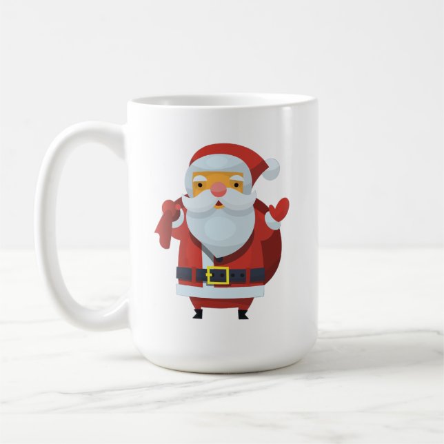 Caneca De Café Feliz Natal e Feliz ano novo (Esquerda)