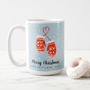 Caneca De Café Feliz Natal e Feliz ano novo