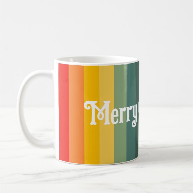 Caneca De Café Feliz Natal e Feliz ano novo! (Esquerda)