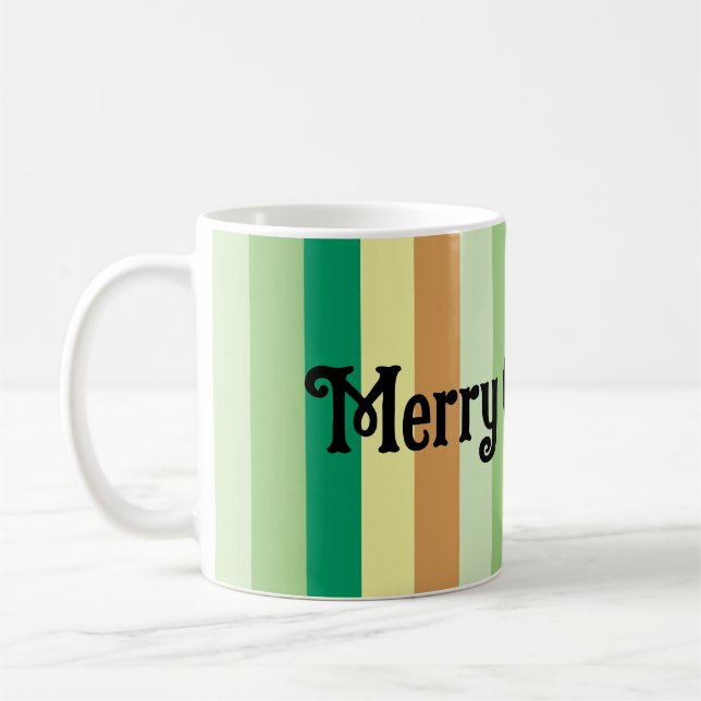 Caneca De Café Feliz Natal e um Feliz Ano Novo! (Esquerda)