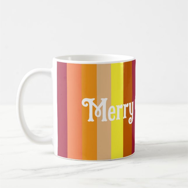 Caneca De Café Feliz Natal e um Feliz Ano Novo! (Esquerda)