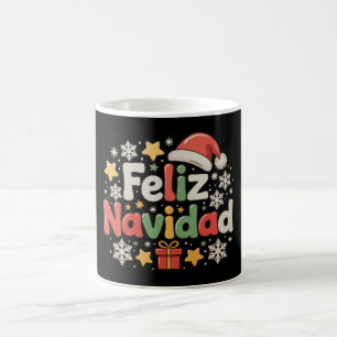 Caneca De Café Feliz Natal Espanhol Mexicano Feliz Natal