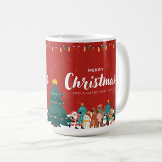 Caneca De Café 🎄 Feliz Natal & Feliz Ano Novo – Um Wi Mágico