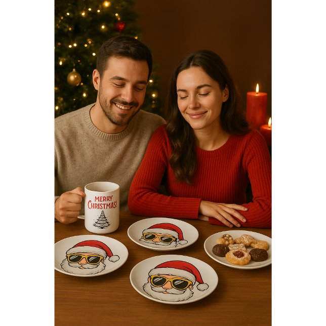 Caneca De Café 🎄 Feliz Natal | Férias Festivas (Criador carregado)