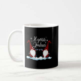 Caneca De Café Feliz Natal Finlandês - Finlândia - Presente Tee H