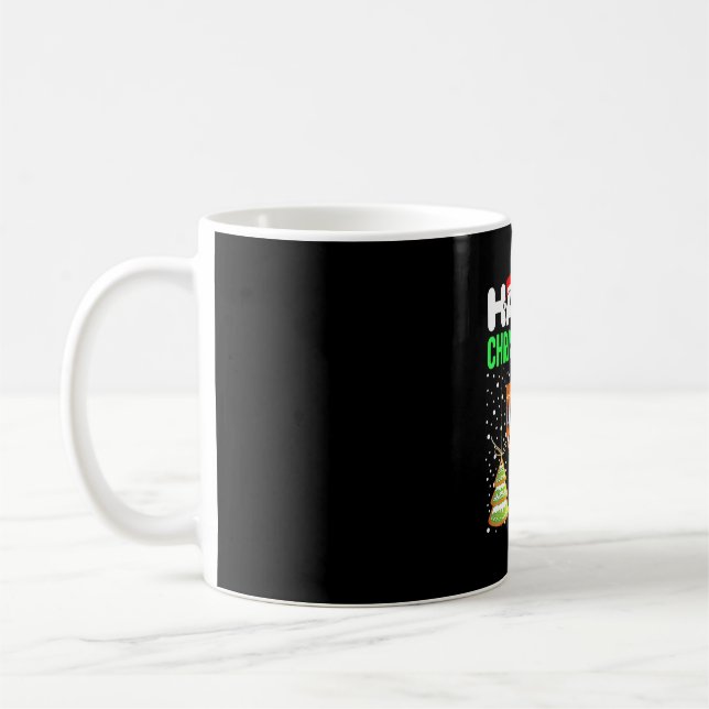 Caneca De Café Feliz Natal Judeu Hanukkah (Esquerda)