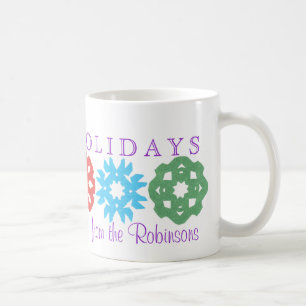 Caneca De Café Feliz Natal Karate Kat--para personalizar