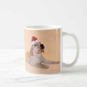 Caneca De Café Feliz Natal - laboratório amarelo