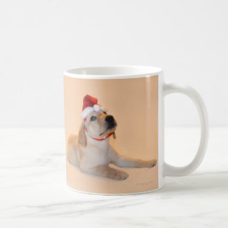 Caneca De Café Feliz Natal - laboratório amarelo