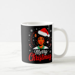Caneca De Café Feliz Natal Mulheres Negras Afro-Americanas Natal