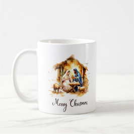Caneca De Café Feliz Natal Natividade