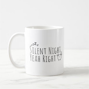 Caneca De Café Feliz Natal - Noite Silenciosa Sim Certo