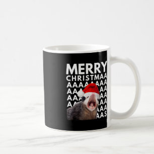 Caneca De Café Feliz Natal Ogambm Gritando Homens Divertidos Ki