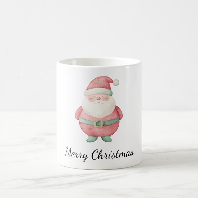 Caneca De Café Feliz Natal Papai Noel (Centro)