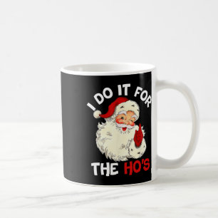 Caneca De Café Feliz Natal Papai Noel Eu Faço Isso Para O Hos Cu