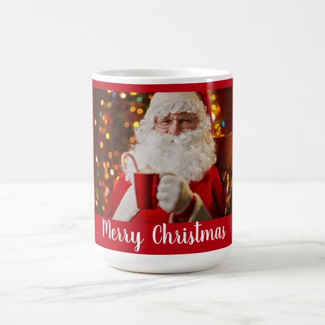 Caneca De Café Feliz Natal Papai Noel Jumbo Mug (Centro)