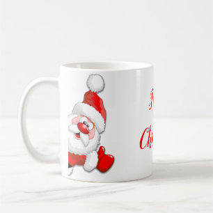 Caneca De Café Feliz Natal Papais noeis e Reindeer