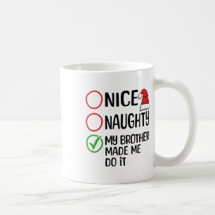 Caneca De Café Feliz Natal Que Meu Irmão Fez Eu Fazer Xm