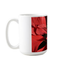 Feliz Natal Red Curly Poinsettia