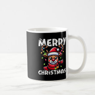 Caneca De Café Feliz Natal Reindeer Família Homens Xmas Mulheres