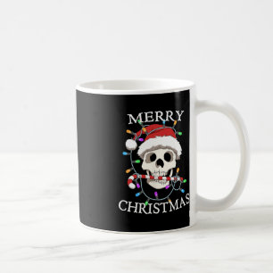Caneca De Café Feliz Natal Skeleeton Men Women