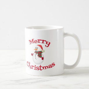 Caneca De Café Feliz Natal Snowman Mugs Cups