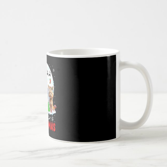 Caneca De Café Feliz Natal Três Papais noeis Elf Reindeer Apoos (Direita)