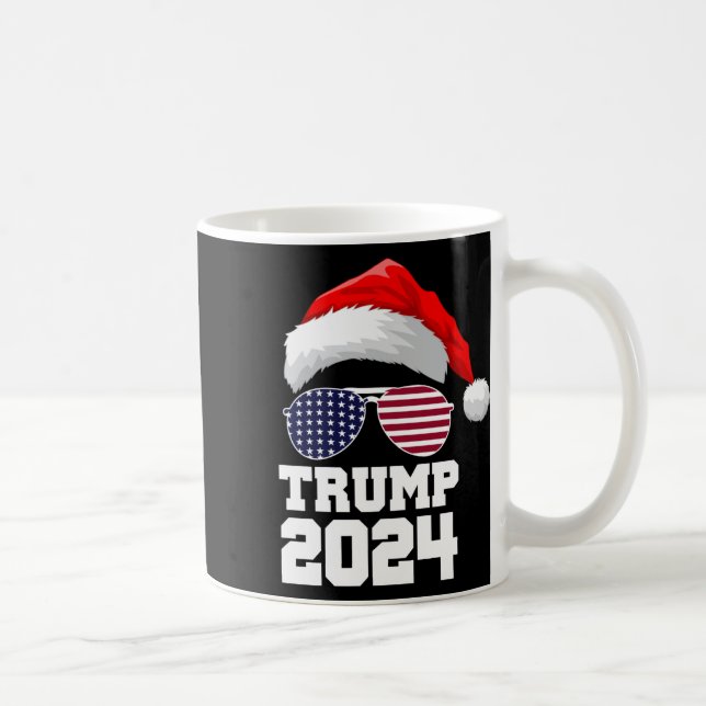 Caneca De Café Feliz Natal Trump 2024 (Direita)