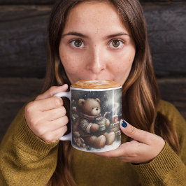 Caneca De Café Feliz Natal Ursinhos