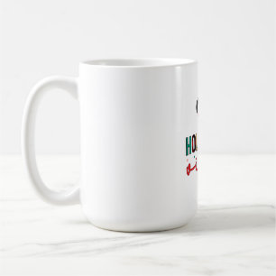 Caneca De Café Feliz Natal Vibrações Alegres