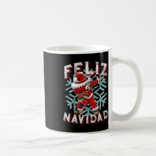 Caneca De Café Feliz Navidad Dabbing Christmas Sombrero