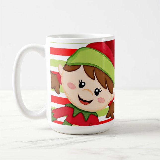 Caneca De Café "Feliz Navidad" Mug, 15 oz (Esquerda)