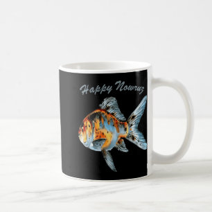Caneca De Café Feliz Nowruz Shubunkin Goldfish Ano Novo Persa P