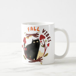 Caneca De Café Feliz Outono para Vocês - Vibrações de Outono - Am