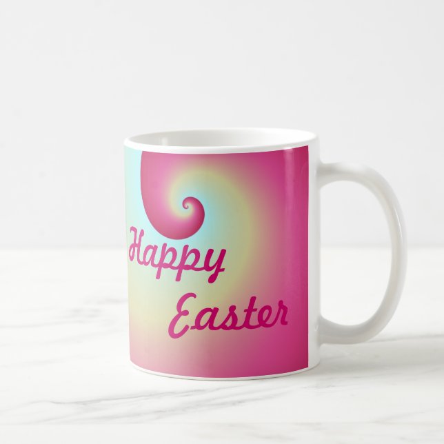 Caneca De Café Feliz Páscoa (Direita)