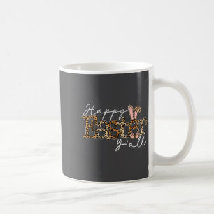 Caneca De Café Feliz Páscoa a todos Coelho Lepardo Ovos de Caça C