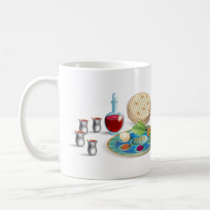 Caneca De Café Feliz Passover Holiday Pesach Seder