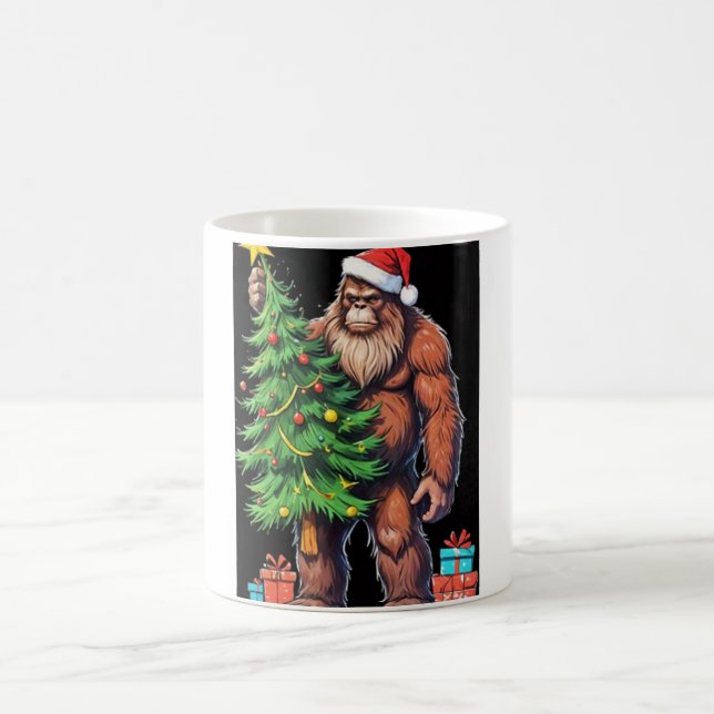 Caneca De Café Feliz Pé Grande de Natal (Centro)